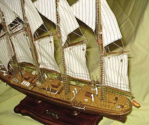 Image of Artesania Latina Juan Sebastian JS Elcano Scale: 1:250