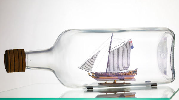 Image of Dutch Yatch in a Bottle