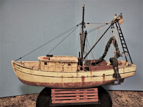 Image of Forest Gump's 'Jenny'1:60 Lindberg Shrimp Boat Conversion