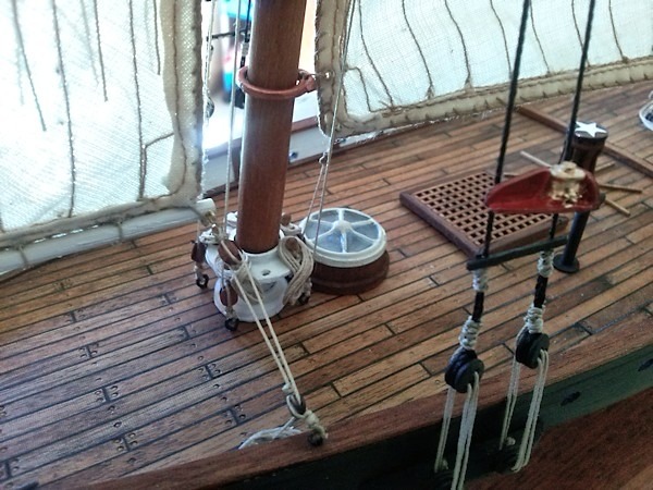 Image of Mamoli Yacht America 1:66 Scale