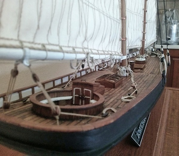 Image of Mamoli Yacht America 1:66 Scale