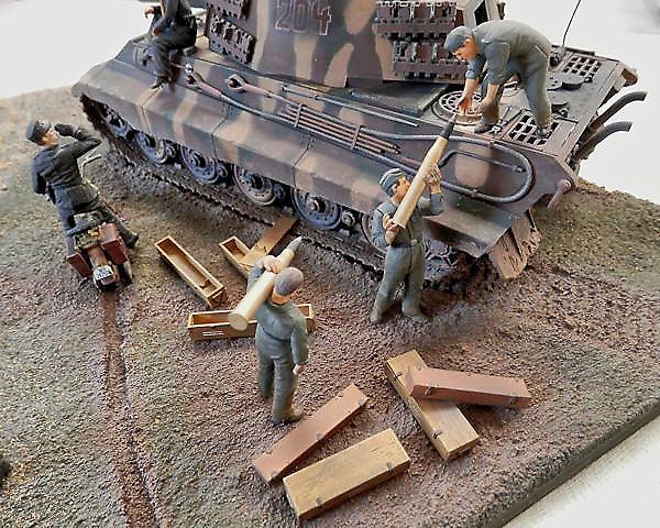 Image of King Tiger Diorama