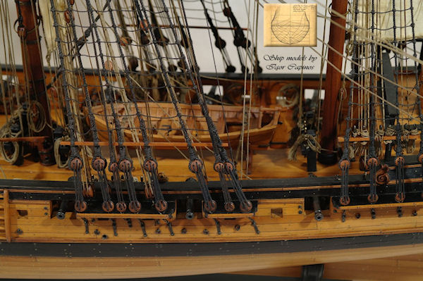 Image of 1:36 Scale Scratch Built Swedish Privateer