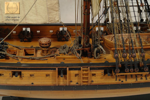 Image of 1:36 Scale Scratch Built Swedish Privateer