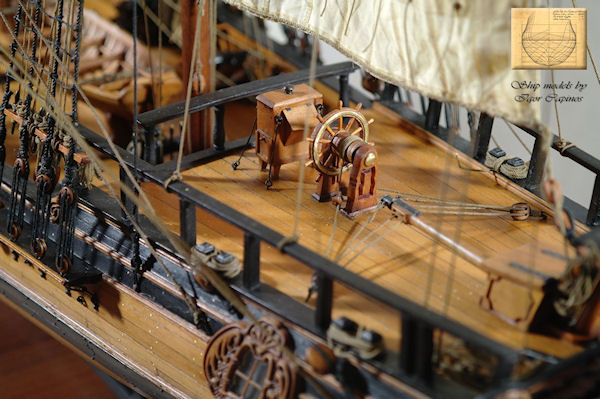 Image of 1:36 Scale Scratch Built Swedish Privateer