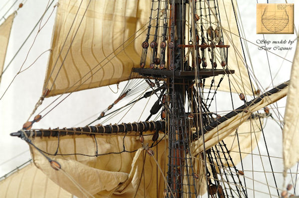 Image of 1:36 Scale Scratch Built Swedish Privateer