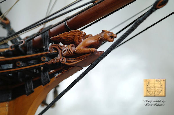 Image of 1:36 Scale Scratch Built Swedish Privateer