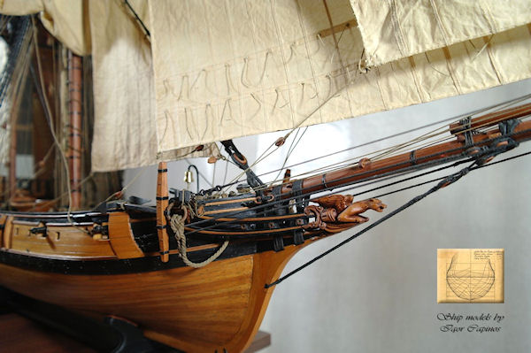 Image of 1:36 Scale Scratch Built Swedish Privateer