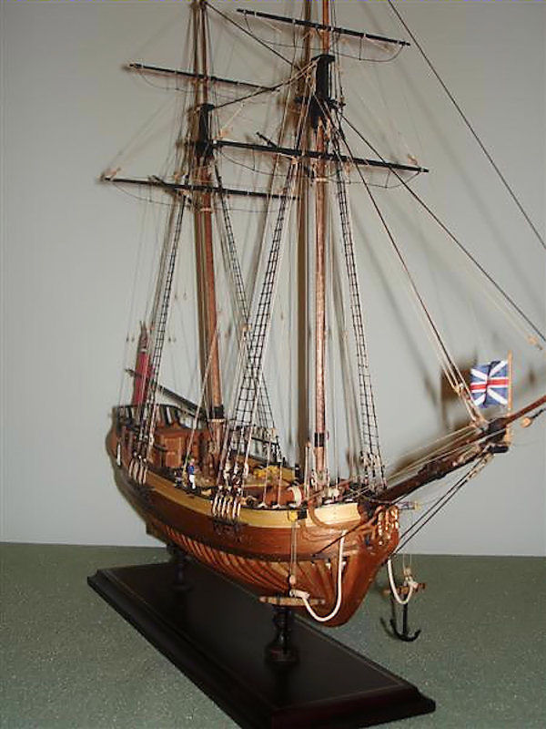 Image of 1:48 Scale Lauck Street Shipyard HMS Halifax