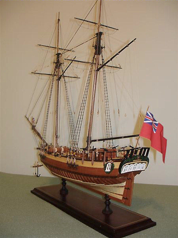 Image of 1:48 Scale Lauck Street Shipyard HMS Halifax