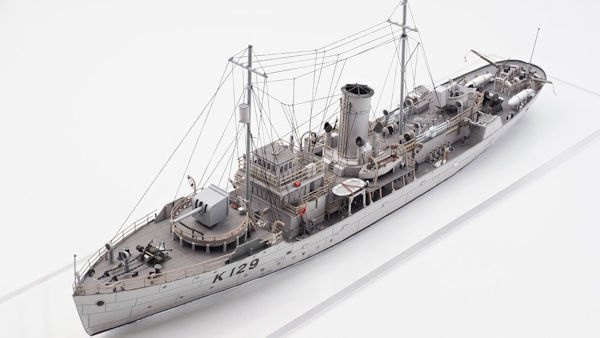 Image of HMV Flower Class HMCS Corvette Agassiz