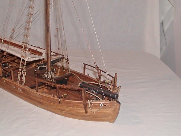 Image of Model Shipways Gunboat Philadelphia