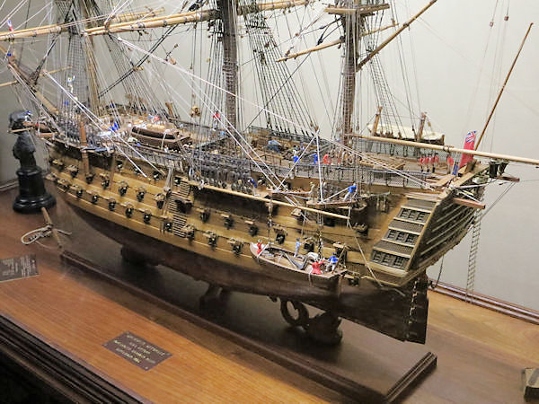 Image of HMS hms-victory Diorama