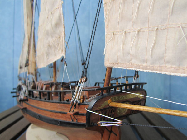 Image of The French lugger Le Coureur