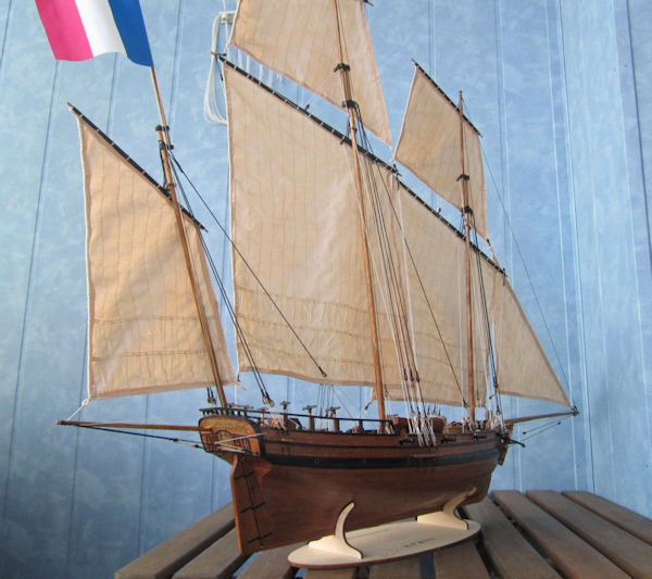 Image of The French lugger Le Coureur