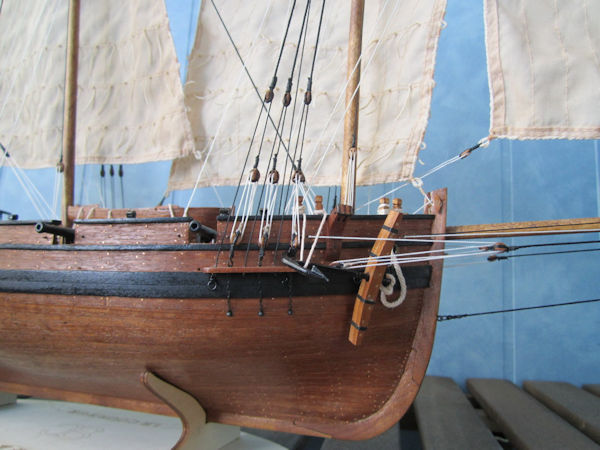 Image of The French lugger Le Coureur