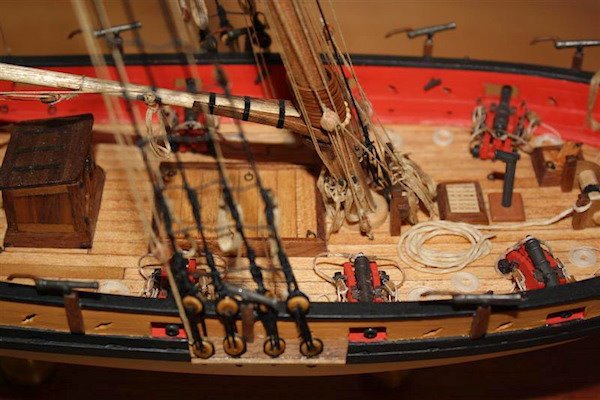 Image of 1:48 Scale Model Shipways Virginia Sloop