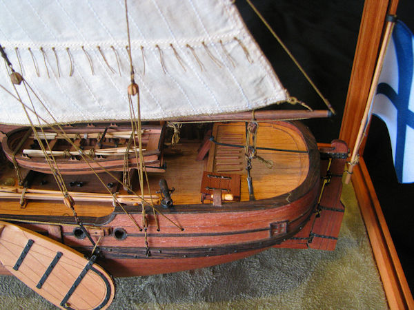 Image of Master Korabel kit of Explorer Vitus Bering's vessel St. Gabriel (Scale 1:72)