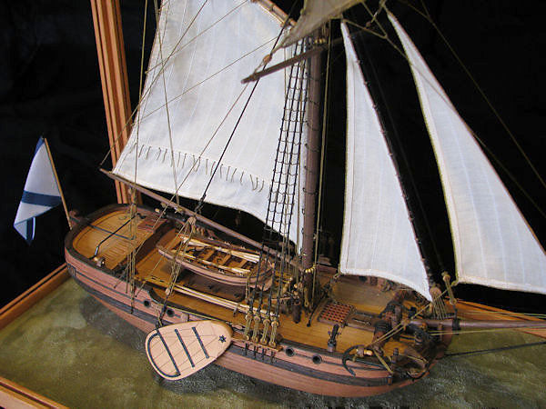 Image of Master Korabel kit of Explorer Vitus Bering's vessel St. Gabriel (Scale 1:72)