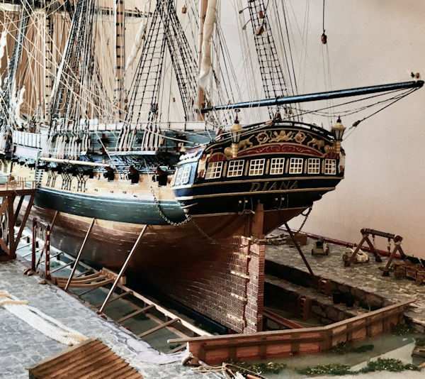 Image of HMS Diana 1:64 Scale JoTiKa