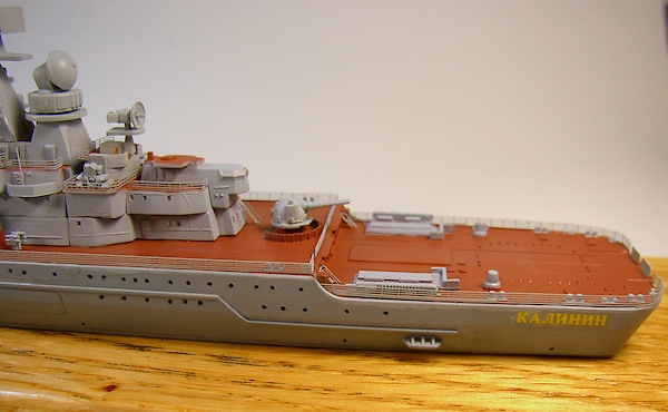 Image of 1/700 scale Trumpeters Kit Soviet Cruiser Kalinin